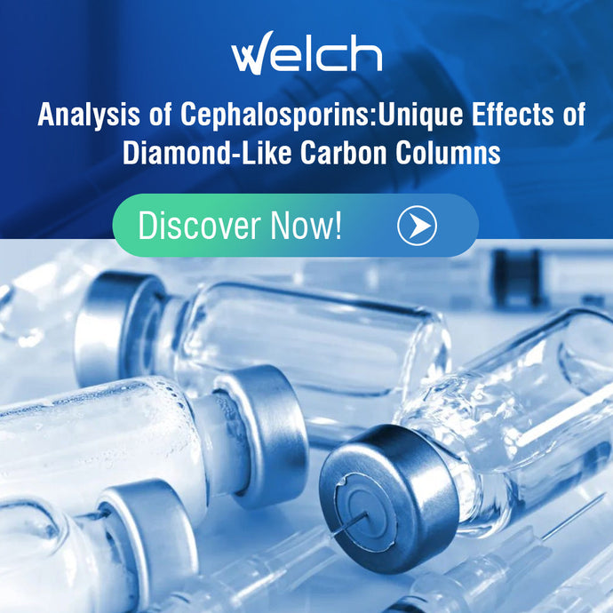 Analysis of Cephalosporins: Unique Effects of Diamond-Like Carbon Columns