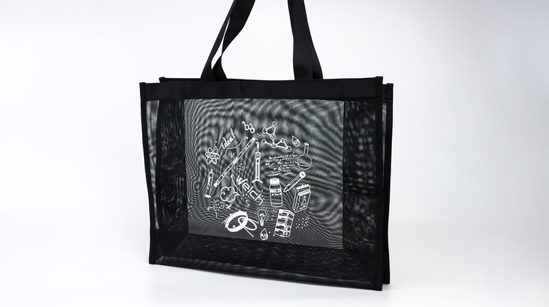 Load image into Gallery viewer, Welch Design Mesh Tote Bag
